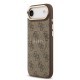Apple iPhone 17 Air Kılıf Guess Orjinal Lisanslı M-safe Şarj Özellikli Gold Metal Kamera Çerçeveli PU Deri 4G Desenli Yazı Logolu Kapak Apple iPhone 17 Air Kılıf Guess Orjinal Lisanslı M-safe Şarj Özellikli Gold Metal Kamera Çerçeveli PU Deri 4G Desenli Yazı Logolu Kapak