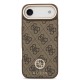 Apple iPhone 17 Air Kılıf Guess Orjinal Lisanslı M-safe Şarj Özellikli Gold Metal Kamera Çerçeveli Taşlı 4G Logolu Kapak Apple iPhone 17 Air Kılıf Guess Orjinal Lisanslı M-safe Şarj Özellikli Gold Metal Kamera Çerçeveli Taşlı 4G Logolu Kapak