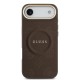 Apple iPhone 17 Air Kılıf Guess Orjinal Lisanslı M-safe Şarj Özellikli Sıcak Baskılı Yazı Logolu PU Deri Peony Kapak Apple iPhone 17 Air Kılıf Guess Orjinal Lisanslı M-safe Şarj Özellikli Sıcak Baskılı Yazı Logolu PU Deri Peony Kapak