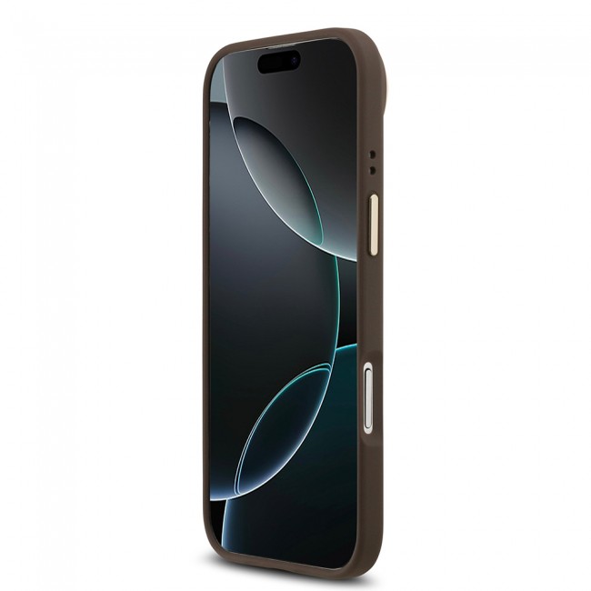 Apple iPhone 17 Air Kılıf Guess Orjinal Lisanslı M-safe Şarj Özellikli Sıcak Baskılı Yazı Logolu PU Deri Peony Kapak Apple iPhone 17 Air Kılıf Guess Orjinal Lisanslı M-safe Şarj Özellikli Sıcak Baskılı Yazı Logolu PU Deri Peony Kapak
