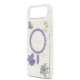 Bal-z Apple iPhone 17 Air Kılıf Guess Orjinal Lisanslı M-safe Şarj Özellikli Transparan Resin Flowers Kapak