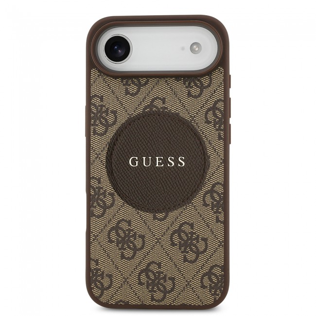 Apple iPhone 17 Air Kılıf Guess Orjinal Lisanslı M-safe Şarj Özellikli Yazı Logolu Circle Classic Kapak Apple iPhone 17 Air Kılıf Guess Orjinal Lisanslı M-safe Şarj Özellikli Yazı Logolu Circle Classic Kapak