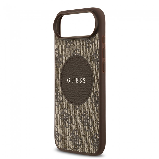Apple iPhone 17 Air Kılıf Guess Orjinal Lisanslı M-safe Şarj Özellikli Yazı Logolu Circle Classic Kapak Apple iPhone 17 Air Kılıf Guess Orjinal Lisanslı M-safe Şarj Özellikli Yazı Logolu Circle Classic Kapak
