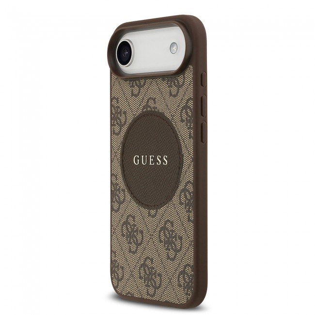 Apple iPhone 17 Air Kılıf Guess Orjinal Lisanslı M-safe Şarj Özellikli Yazı Logolu Circle Classic Kapak Apple iPhone 17 Air Kılıf Guess Orjinal Lisanslı M-safe Şarj Özellikli Yazı Logolu Circle Classic Kapak