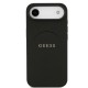Apple iPhone 17 Air Kılıf Guess Orjinal Lisanslı M-safe Şarj Özellikli Yazı Logolu PU Deri Kapak Apple iPhone 17 Air Kılıf Guess Orjinal Lisanslı M-safe Şarj Özellikli Yazı Logolu PU Deri Kapak