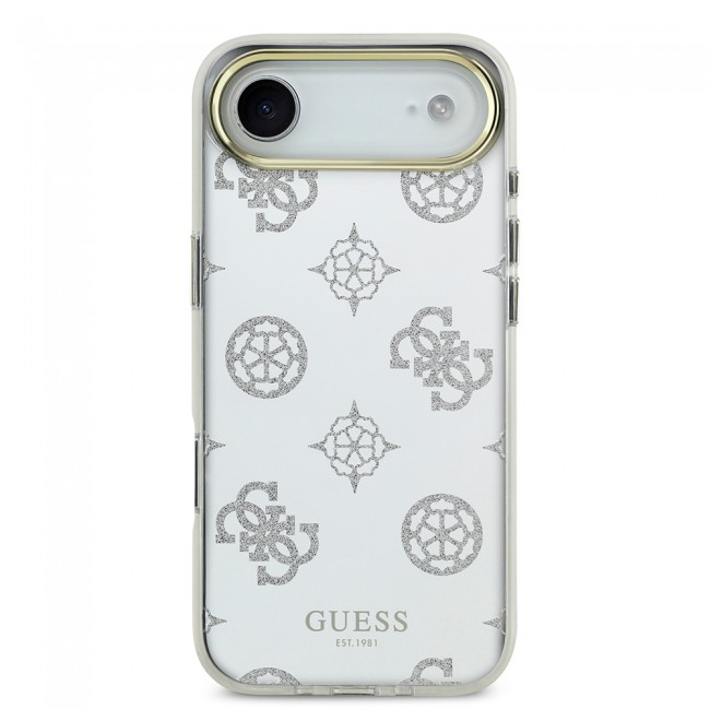 Apple iPhone 17 Air Kılıf Guess Orjinal Lisanslı Metal Kamera Çerçeveli Simli Aynalı Kapak Apple iPhone 17 Air Kılıf Guess Orjinal Lisanslı Metal Kamera Çerçeveli Simli Aynalı Kapak