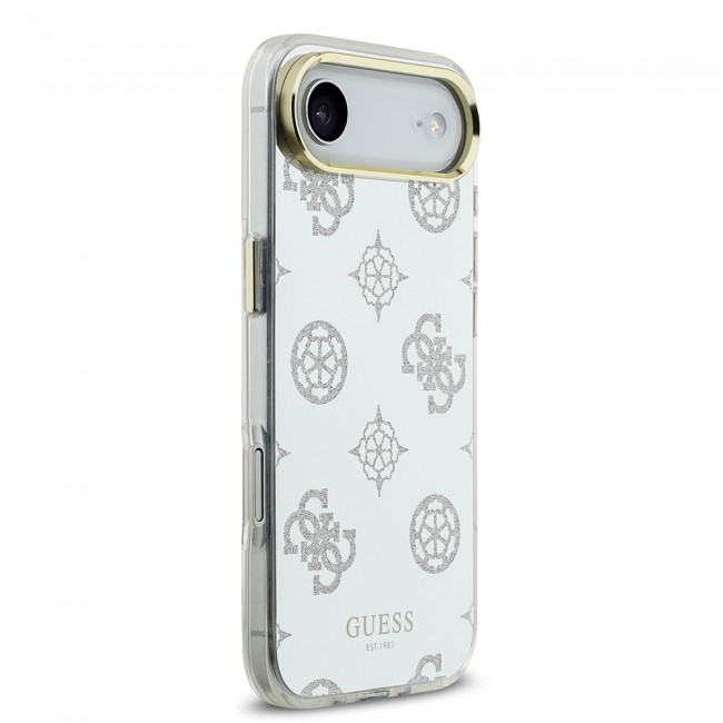 Apple iPhone 17 Air Kılıf Guess Orjinal Lisanslı Metal Kamera Çerçeveli Simli Aynalı Kapak Apple iPhone 17 Air Kılıf Guess Orjinal Lisanslı Metal Kamera Çerçeveli Simli Aynalı Kapak