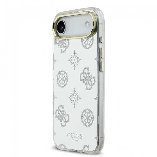 Apple iPhone 17 Air Kılıf Guess Orjinal Lisanslı Metal Kamera Çerçeveli Simli Aynalı Kapak Apple iPhone 17 Air Kılıf Guess Orjinal Lisanslı Metal Kamera Çerçeveli Simli Aynalı Kapak