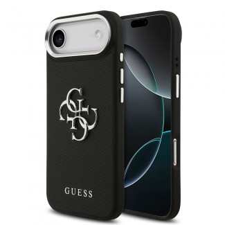 Apple iPhone 17 Air Kılıf Guess Orjinal Lisanslı PU Deri 4G Büyük Metal Logo Dizaynlı Kapak Apple iPhone 17 Air Kılıf Guess Orjinal Lisanslı PU Deri 4G Büyük Metal Logo Dizaynlı Kapak