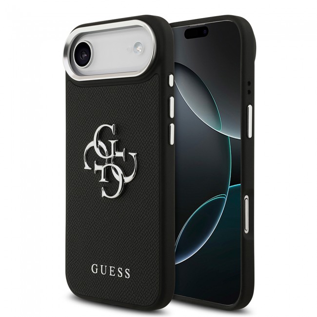 Apple iPhone 17 Air Kılıf Guess Orjinal Lisanslı PU Deri 4G Büyük Metal Logo Dizaynlı Kapak Apple iPhone 17 Air Kılıf Guess Orjinal Lisanslı PU Deri 4G Büyük Metal Logo Dizaynlı Kapak