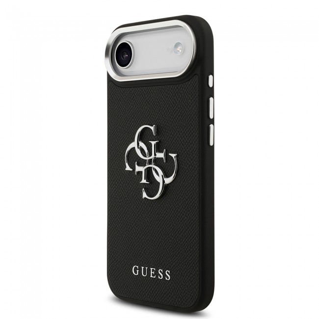 Apple iPhone 17 Air Kılıf Guess Orjinal Lisanslı PU Deri 4G Büyük Metal Logo Dizaynlı Kapak Apple iPhone 17 Air Kılıf Guess Orjinal Lisanslı PU Deri 4G Büyük Metal Logo Dizaynlı Kapak