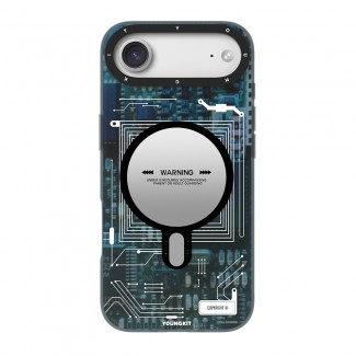 Apple iPhone 17 Air Kılıf M-safe Şarj Özellikli Kamera Denetim Butonlu Youngkit Technology Serisi Kapak Apple iPhone 17 Air Kılıf M-safe Şarj Özellikli Kamera Denetim Butonlu Youngkit Technology Serisi Kapak