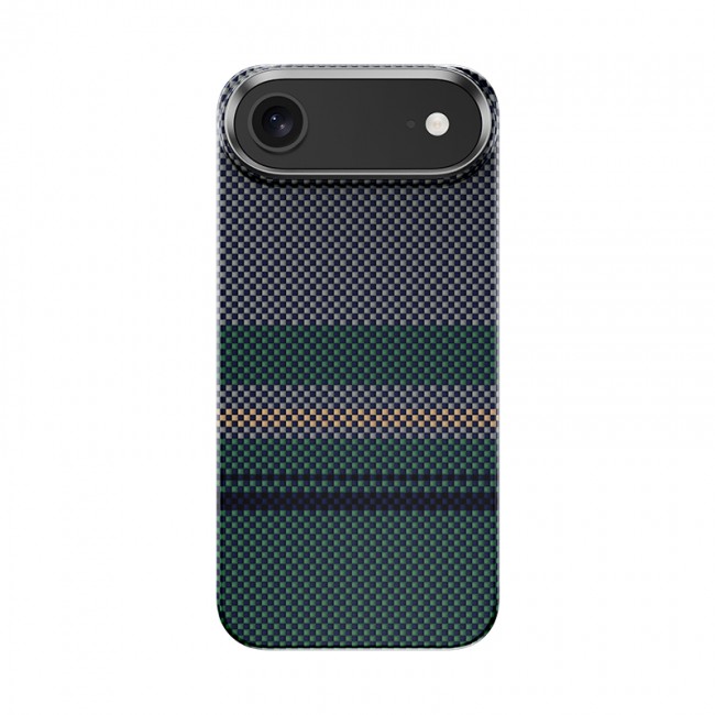 Apple iPhone 17 Air Kılıf M-safe Şarj Özellikli Karbon Fiber Tasarımlı Benks Aurora ArmorAir Kevlar Kapak Apple iPhone 17 Air Kılıf M-safe Şarj Özellikli Karbon Fiber Tasarımlı Benks Aurora ArmorAir Kevlar Kapak