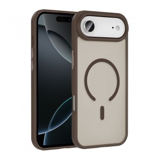 Apple iPhone 17 Air Kılıf M-safe Şarj Özellikli Mat Arka Yüzey Zore Sio Kapak Apple iPhone 17 Air Kılıf M-safe Şarj Özellikli Mat Arka Yüzey Zore Sio Kapak