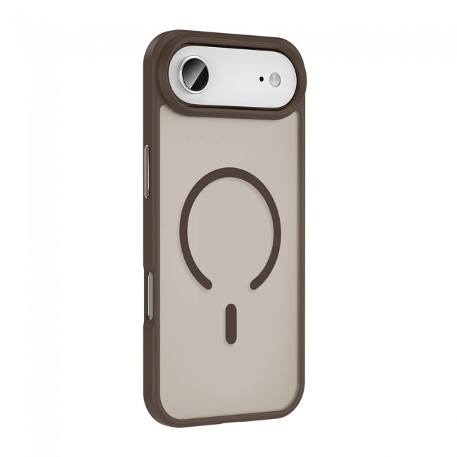 Apple iPhone 17 Air Kılıf M-safe Şarj Özellikli Mat Arka Yüzey Zore Sio Kapak Apple iPhone 17 Air Kılıf M-safe Şarj Özellikli Mat Arka Yüzey Zore Sio Kapak