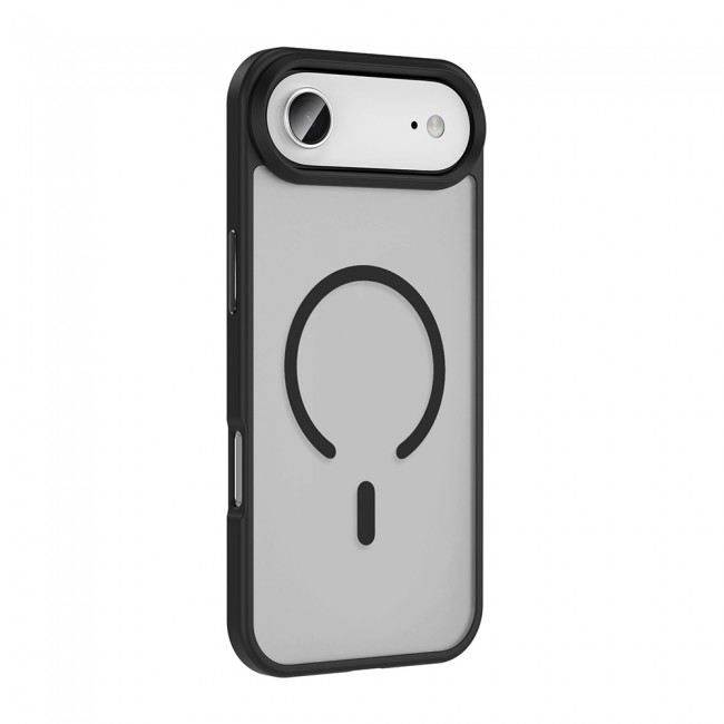 Apple iPhone 17 Air Kılıf M-safe Şarj Özellikli Mat Arka Yüzey Zore Sio Kapak Apple iPhone 17 Air Kılıf M-safe Şarj Özellikli Mat Arka Yüzey Zore Sio Kapak