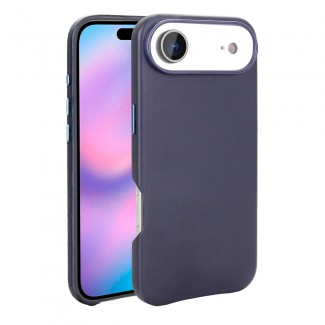 Apple iPhone 17 Air Kılıf M-safe Şarj Özellikli PU Deri Görünümlü Zore Kupra Kapak Apple iPhone 17 Air Kılıf M-safe Şarj Özellikli PU Deri Görünümlü Zore Kupra Kapak