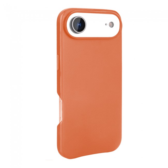 Apple iPhone 17 Air Kılıf M-safe Şarj Özellikli PU Deri Görünümlü Zore Kupra Kapak Apple iPhone 17 Air Kılıf M-safe Şarj Özellikli PU Deri Görünümlü Zore Kupra Kapak