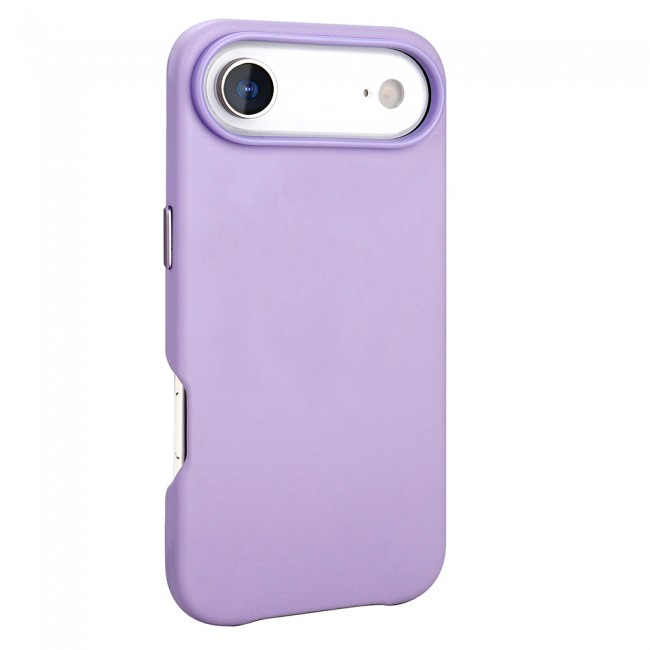 Apple iPhone 17 Air Kılıf M-safe Şarj Özellikli PU Deri Görünümlü Zore Kupra Kapak Apple iPhone 17 Air Kılıf M-safe Şarj Özellikli PU Deri Görünümlü Zore Kupra Kapak