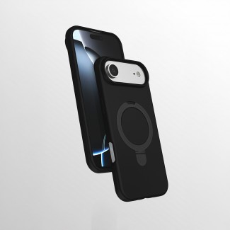 Apple iPhone 17 Air Kılıf M-safe Şarj Özellikli Standlı Zore Samara Kapak Apple iPhone 17 Air Kılıf M-safe Şarj Özellikli Standlı Zore Samara Kapak
