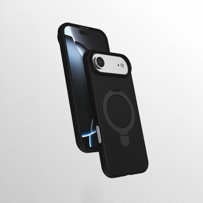 Bal-z Apple iPhone 17 Air Kılıf M-safe Şarj Özellikli Standlı Zore Samara Kapak