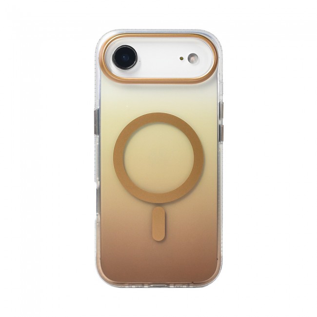 Apple iPhone 17 Air Kılıf M-safe Şarj Özellikli Transparan Renk Geçişli Zore Toros Kapak Apple iPhone 17 Air Kılıf M-safe Şarj Özellikli Transparan Renk Geçişli Zore Toros Kapak