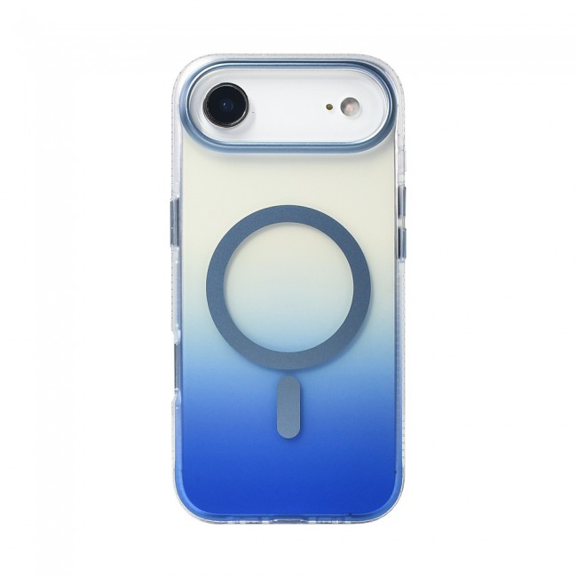 Apple iPhone 17 Air Kılıf M-safe Şarj Özellikli Transparan Renk Geçişli Zore Toros Kapak Apple iPhone 17 Air Kılıf M-safe Şarj Özellikli Transparan Renk Geçişli Zore Toros Kapak