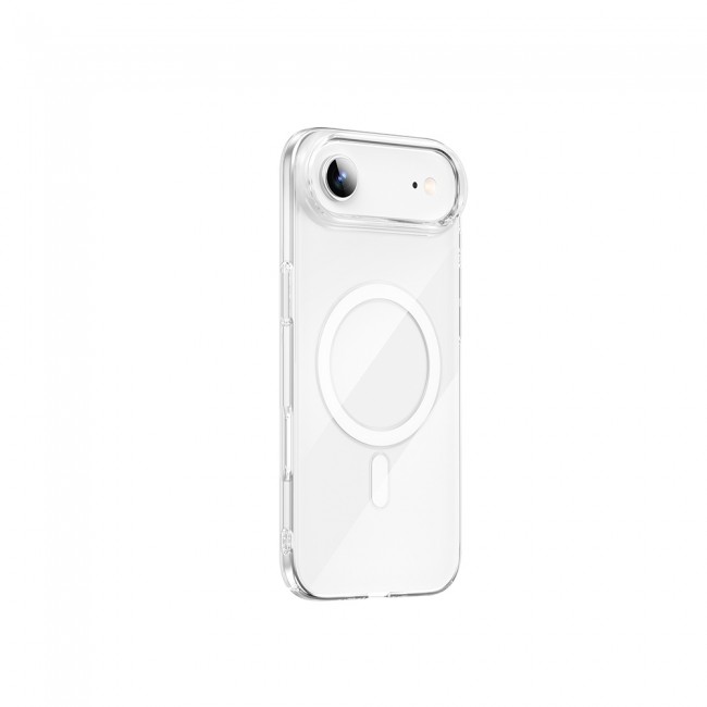 Apple iPhone 17 Air Kılıf M-safe Şarj Özellikli Wiwu YXK-207 Invisible Pro Sert PC Kapak Apple iPhone 17 Air Kılıf M-safe Şarj Özellikli Wiwu YXK-207 Invisible Pro Sert PC Kapak