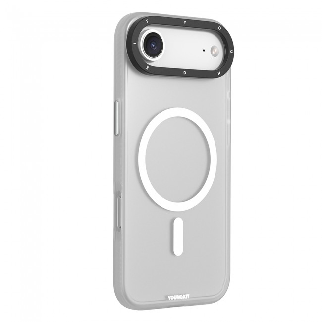 Apple iPhone 17 Air Kılıf M-safe Şarj Özellikli Youngkit Hidden Sand Serisi Kapak Apple iPhone 17 Air Kılıf M-safe Şarj Özellikli Youngkit Hidden Sand Serisi Kapak