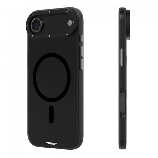 Apple iPhone 17 Air Kılıf M-safe Şarj Özellikli Youngkit Hidden Sand Serisi Kapak Apple iPhone 17 Air Kılıf M-safe Şarj Özellikli Youngkit Hidden Sand Serisi Kapak