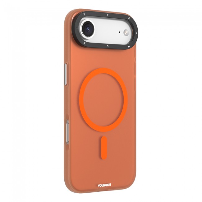 Apple iPhone 17 Air Kılıf M-safe Şarj Özellikli Youngkit Hidden Sand Serisi Kapak Apple iPhone 17 Air Kılıf M-safe Şarj Özellikli Youngkit Hidden Sand Serisi Kapak