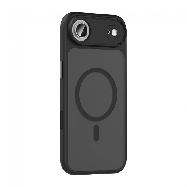 Apple iPhone 17 Air Kılıf Mat Arka Yüzey Wireless Şarj Özellikli Zore Flet M-safe Kapak Apple iPhone 17 Air Kılıf Mat Arka Yüzey Wireless Şarj Özellikli Zore Flet M-safe Kapak