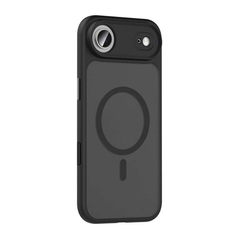 Bal-z Apple iPhone 17 Air Kılıf Mat Arka Yüzey Wireless Şarj Özellikli  Flet M-safe Kapak