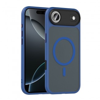 Apple iPhone 17 Air Kılıf Mat Arka Yüzey Wireless Şarj Özellikli Zore Flet M-safe Kapak Apple iPhone 17 Air Kılıf Mat Arka Yüzey Wireless Şarj Özellikli Zore Flet M-safe Kapak