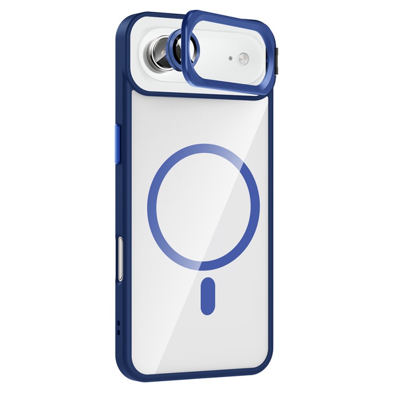 Bal-z Apple iPhone 17 Air Kılıf Standlı ve Kamera Lens Hediyeli M-Safe Şarj Özellikli  Etro Kapak