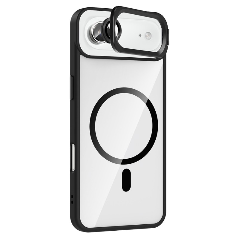 Bal-z Apple iPhone 17 Air Kılıf Standlı ve Kamera Lens Hediyeli M-Safe Şarj Özellikli  Etro Kapak