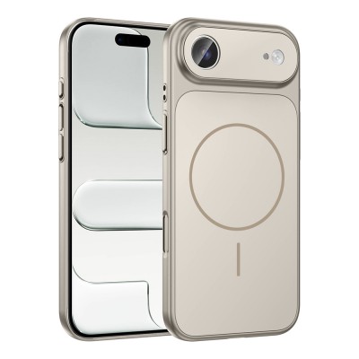 Bal-z Apple iPhone 17 Air Kılıf  M-Safe Şarj Özellikli Kamera Korumalı Formen Kapak