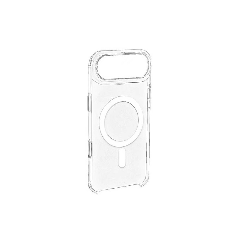 Bal-z Apple iPhone 17 Air Kılıf  Wireless Şarj Özellikli Şeffaf Orjin Kapak