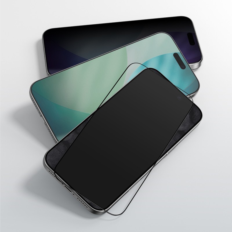 Bal-z Apple iPhone 17 Amazingthing Radix Parmak İzi Bırakmayan Temperli Cam Ekran Koruyucu