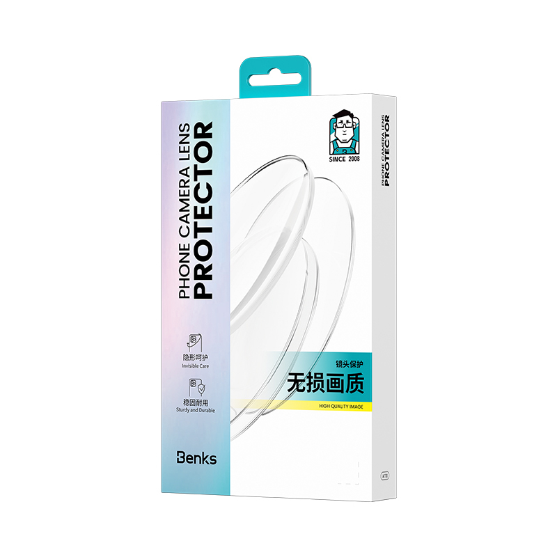 Bal-z Apple iPhone 17 Benks Air Shield Anti Reflective Mat Kamera Full Lens Koruyucu