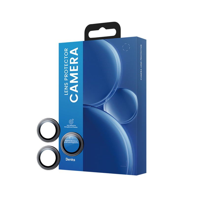 Bal-z Apple iPhone 17 Benks DR Safir Kamera Lens Koruyucu