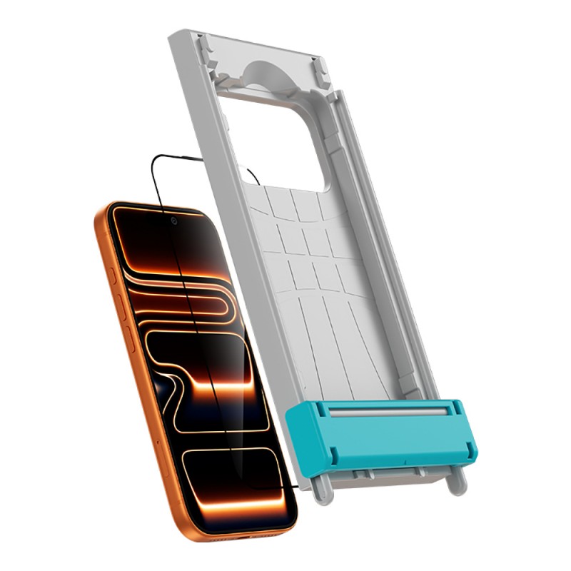 Bal-z Apple iPhone 17 Benks Glass Warrior 2.0 AR-EZFita Cam Ekran Koruyucu + Kolay Uygulama Aparatı