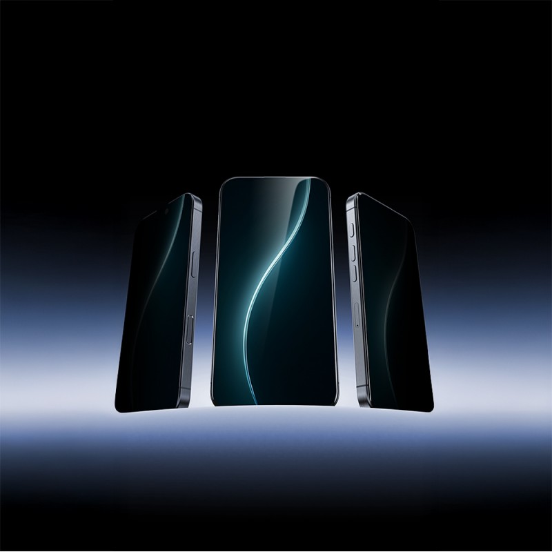 Bal-z Apple iPhone 17 Benks Glass Warrior Privacy HD Cam Ekran Koruyucu + Kolay Uygulama Aparatlı