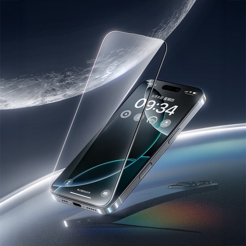 Bal-z Apple iPhone 17 Benks JoyTouch Mat Oyun Ekran Koruyucu + Kolay Uygulama Aparatı