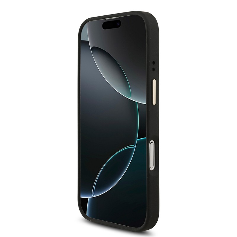 Bal-z Apple iPhone 17 Guess Orjinal Lisanslı 4G ve Yazı Logolu Kılıf + Ekran Koruyucu + Lens Koruyucu 3in1 Aksesuar Seti