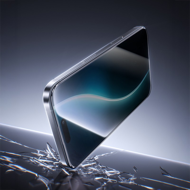 Bal-z Apple iPhone 17 Hidrofobik Ve Oleofobik Özellikli Benks 0.3mm Privacy Air Shield Ekran Koruyucu 10'lu Paket