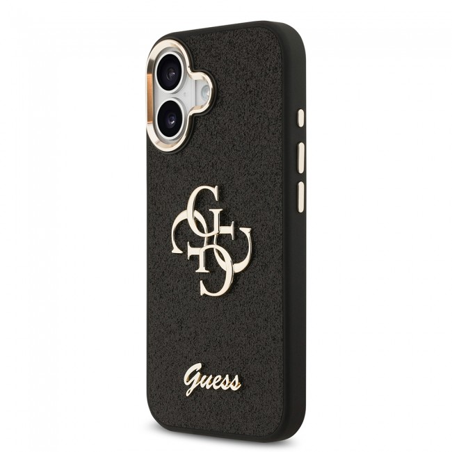 Apple iPhone 17 Kılıf Guess Orjinal Lisanslı 4G Büyük Metal Kamera Çerçeveli ve Logolu Glitter Kapak Apple iPhone 17 Kılıf Guess Orjinal Lisanslı 4G Büyük Metal Kamera Çerçeveli ve Logolu Glitter Kapak