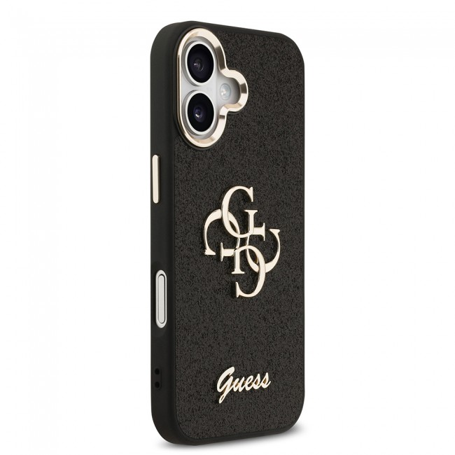 Apple iPhone 17 Kılıf Guess Orjinal Lisanslı 4G Büyük Metal Kamera Çerçeveli ve Logolu Glitter Kapak Apple iPhone 17 Kılıf Guess Orjinal Lisanslı 4G Büyük Metal Kamera Çerçeveli ve Logolu Glitter Kapak