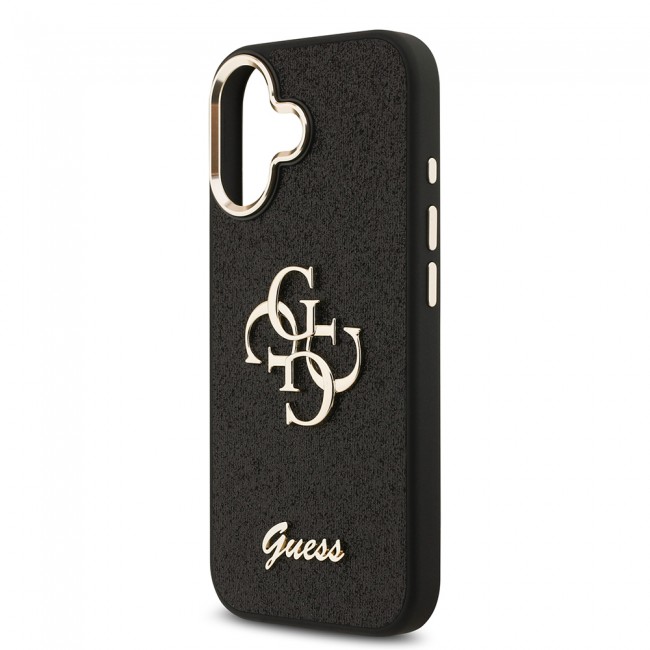Apple iPhone 17 Kılıf Guess Orjinal Lisanslı 4G Büyük Metal Kamera Çerçeveli ve Logolu Glitter Kapak Apple iPhone 17 Kılıf Guess Orjinal Lisanslı 4G Büyük Metal Kamera Çerçeveli ve Logolu Glitter Kapak