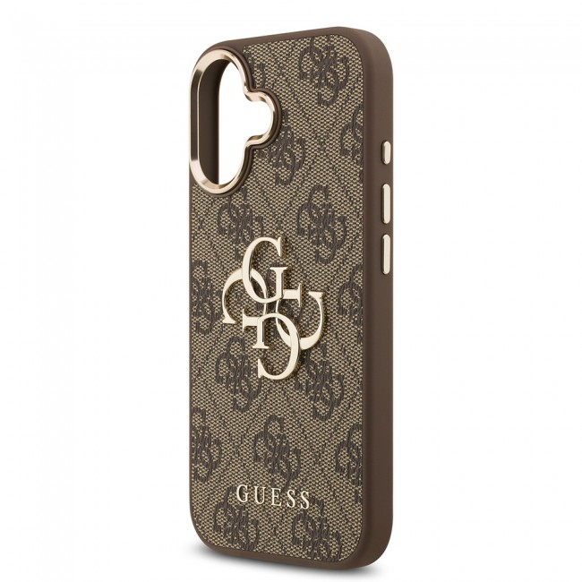 Apple iPhone 17 Kılıf Guess Orjinal Lisanslı Gold Metal Kamera Çerçeveli 4G Desenli Metal Büyük 4G ve Yazı Logolu Kapak Apple iPhone 17 Kılıf Guess Orjinal Lisanslı Gold Metal Kamera Çerçeveli 4G Desenli Metal Büyük 4G ve Yazı Logolu Kapak